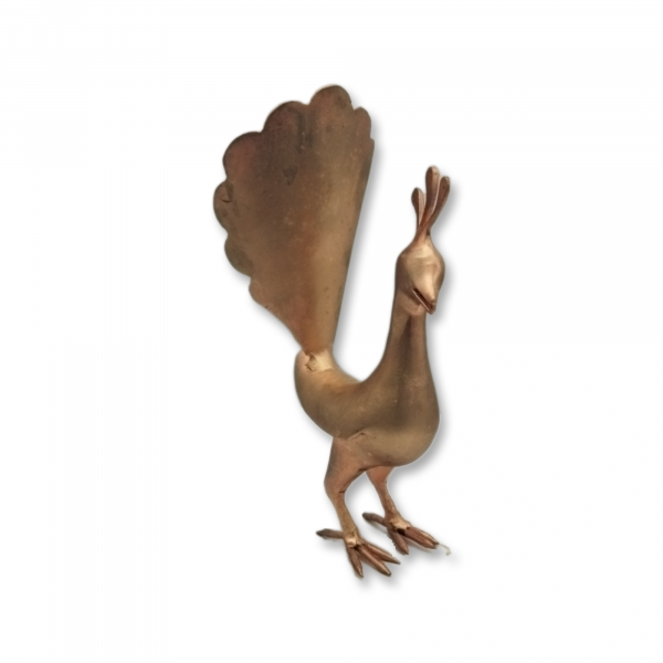 Small Steel Peacock (Copper Plating) - Code F-T00242