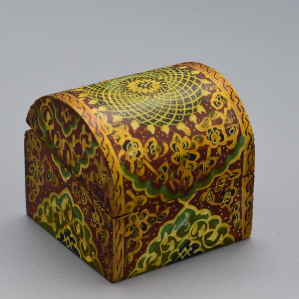 Camel bone jewelry box,patinated-code O-J0052