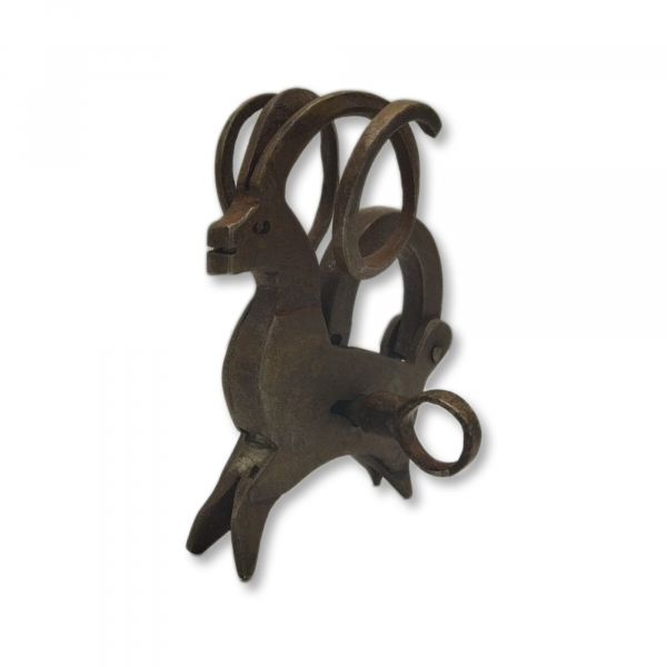 small steel lock,deer design -code F-T00904