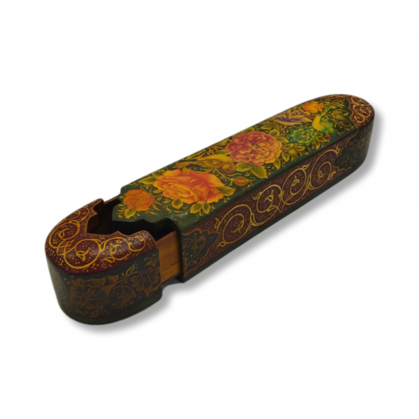 Walnut wood pencil case-code C-G0045