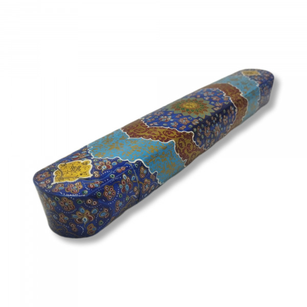 Gilded camel bone pencil case O-G0099