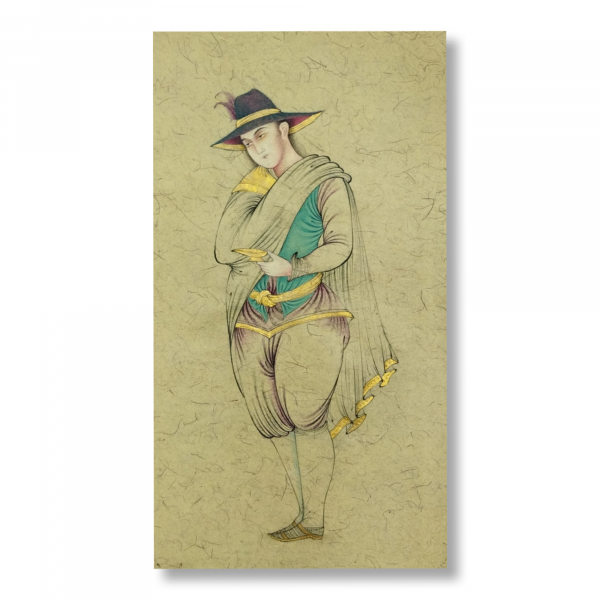 Miniature Painting on paper-code N-K0029