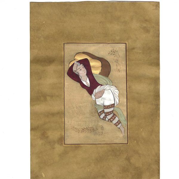 Miniature on paper-Isfahan school-Code N-K00188
